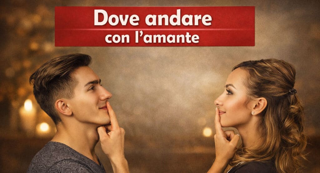 uomo e donna pensierosi che si chiedono dove andare con l'amante